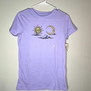 Aeropostale Purple Graphic Tee